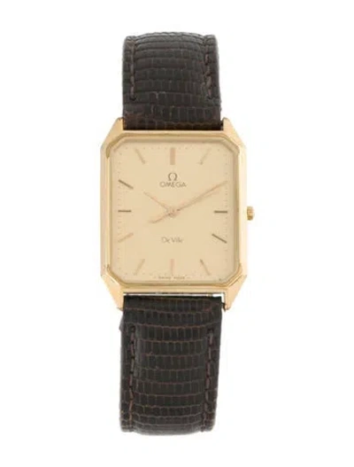 Pre-owned Omega De Ville Watch In Multi