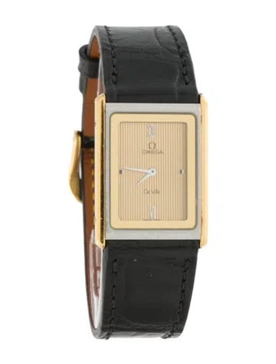 Pre-owned Omega De Ville Watch In Multi