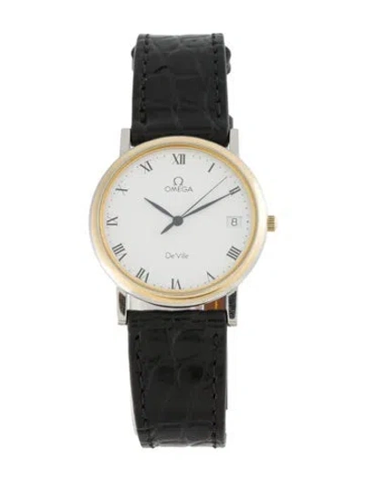 Pre-owned Omega De Ville Watch In Multi