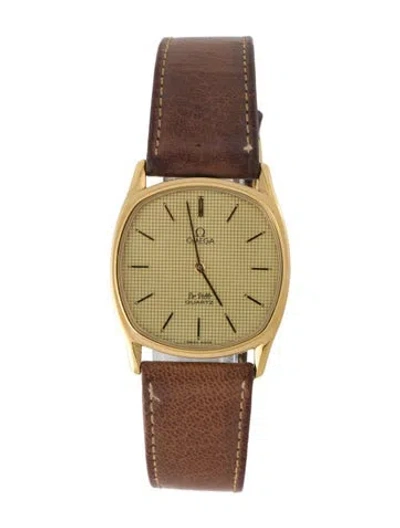 Pre-owned Omega De Ville Watch In Multi