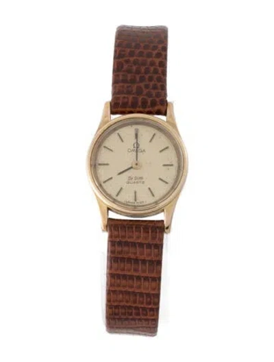 Pre-owned Omega De Ville Watch In Multi