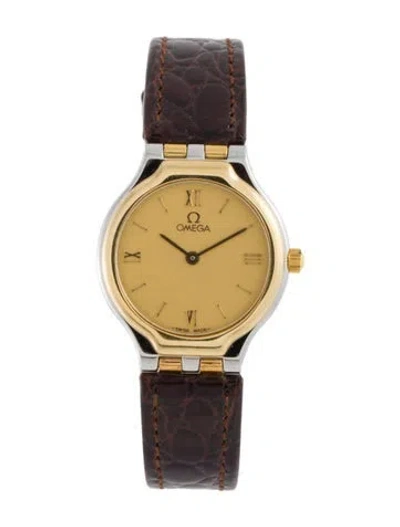 Pre-owned Omega De Ville Watch In Multi