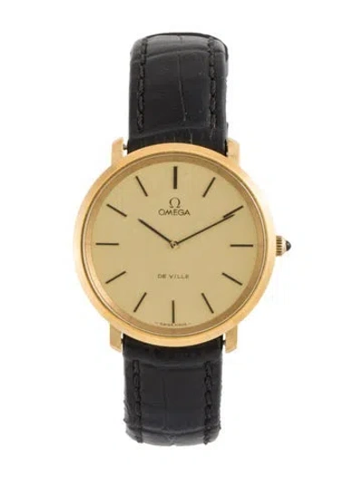 Pre-owned Omega De Ville Watch In Multi