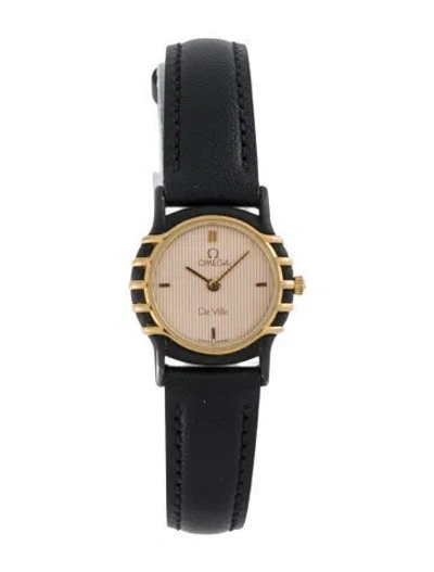 Pre-owned Omega De Ville Watch In Multi