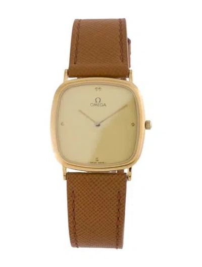 Pre-owned Omega De Ville Watch In Multi