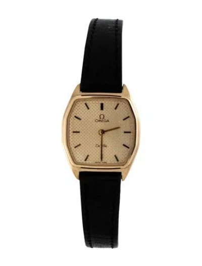 Pre-owned Omega De Ville Watch In Multi
