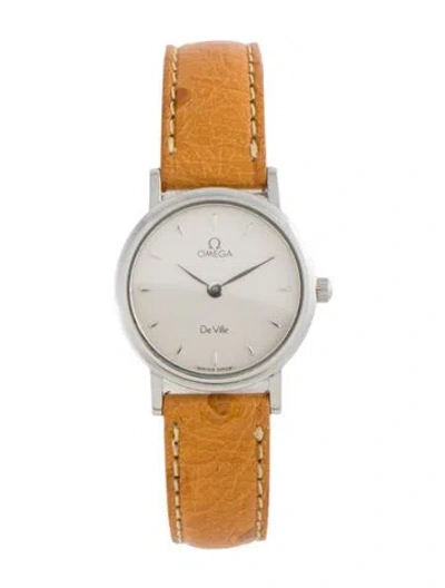 Pre-owned Omega De Ville Watch In Multicolor