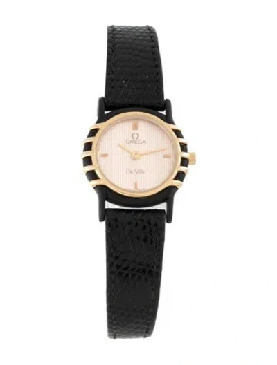 Pre-owned Omega De Ville Watch In Multicolor