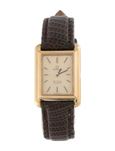 Pre-owned Omega De Ville Watch In Multicolor