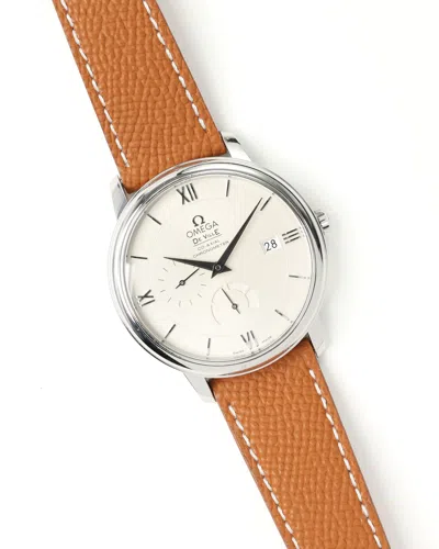 Omega Devil Prestige 39,5mm Full Set Watch In Brown
