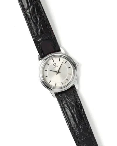 Omega De-ville 22mm 1998 Watch In Black