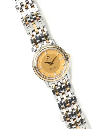 Omega De-ville 22mm Full Set 2011 Watch In Green