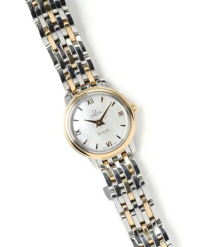 Omega De-ville 24mm 2015 Watch In Gold