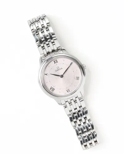 Omega De-ville 30mm Full Set 2023 Quartz Women's Watch In Metallic
