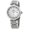 OMEGA OMEGA DEVILLE MOTHER OF PEARL DIAMOND DIAL STAINLESS STEEL LADIES WATCH 42530342055002
