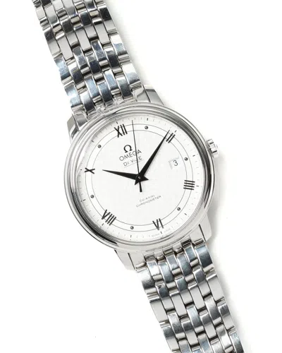 Omega De-ville Prestige 39,5mm 2021 Watch In Silver