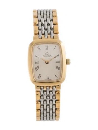 Pre-owned Omega Deville Watch, 18mm In Multicolor