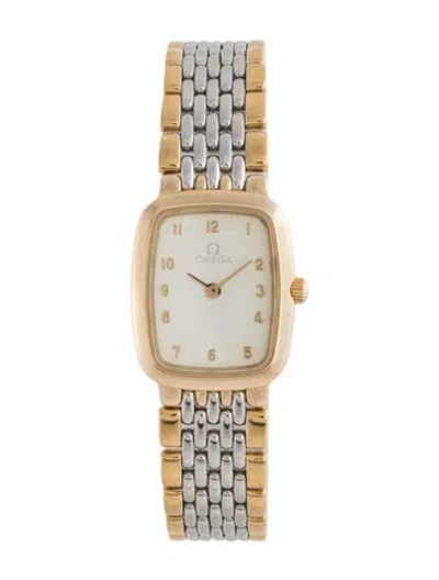 Pre-owned Omega Deville Watch, 18mm In Multicolor