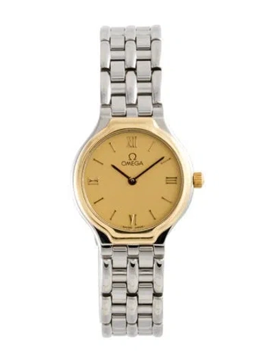 Pre-owned Omega Deville Watch, 23mm In Multi