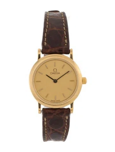Pre-owned Omega Deville Watch In Multi