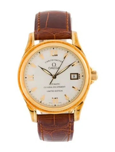 Pre-owned Omega Deville Watch In Multi