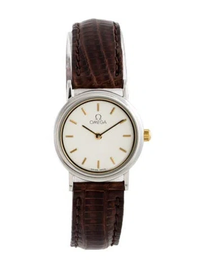Pre-owned Omega Deville Watch In Multi