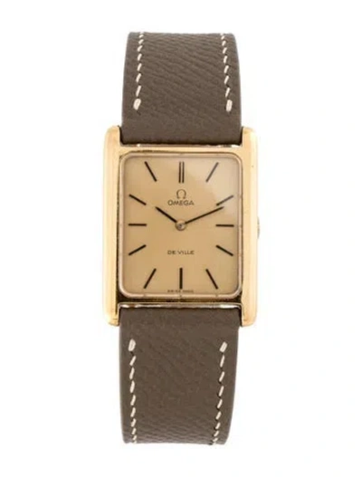 Pre-owned Omega Deville Watch In Multicolor