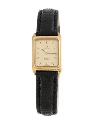 Pre-owned Omega De-ville Watch In Multicolor