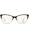 Omega Eyewear Butterfly-frame Glasses In Brown
