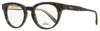 Omega Eyewear Pantos-frame Glasses In 褐色