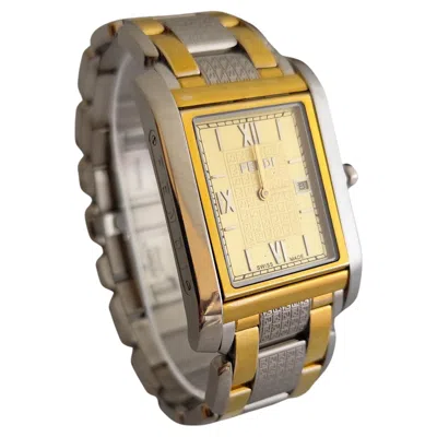Pre-owned Omega Fendi Orologi Reversible Rare "computer" 7600g Jubilee Dial Two Tone Flip Face In Multi