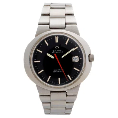 Pre-owned Omega Geneve Dynamic, 40mm Elliptical Case, Stainless Steel, C1970 In Multi