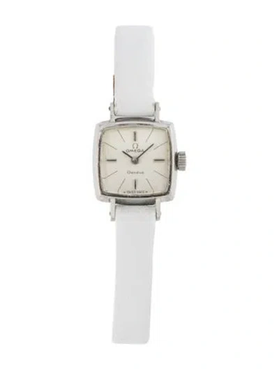 Pre-owned Omega Genève Watch In Multi