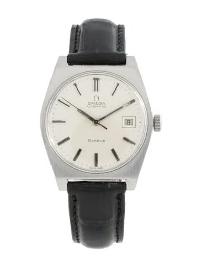 Pre-owned Omega Genève Watch In Multicolor