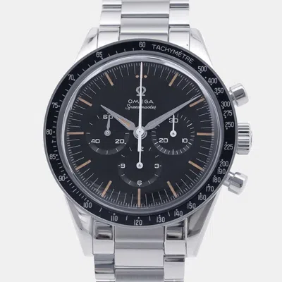 Pre-owned Omega In Space Speedmaster 310.30.40.50.06.001 Automatic Men's Wristwatch 39.7mm In Black