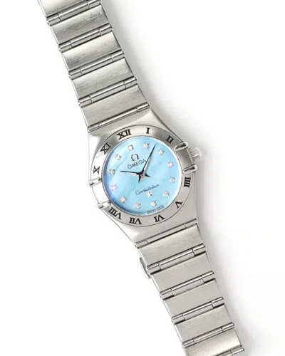 Omega Lady-constellation 22,5mm 1998 Watch In Silver