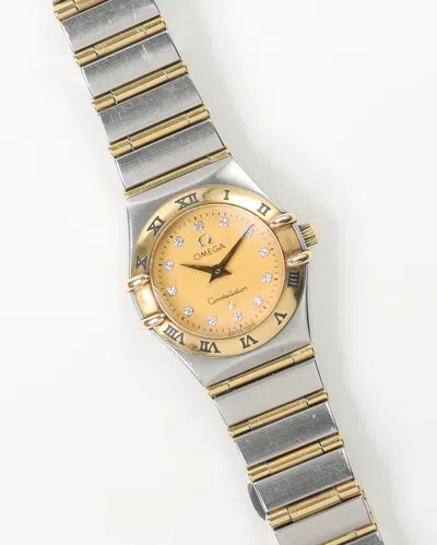 Omega Lady-constellation 22,5mm Diamond Dial Watch