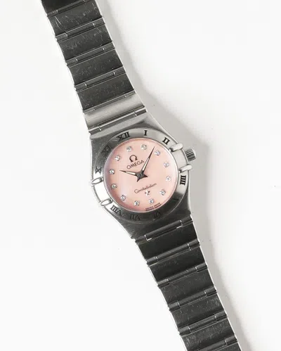 Omega Lady-constellation 22,5mm Pink Mother-of-pearl Watch