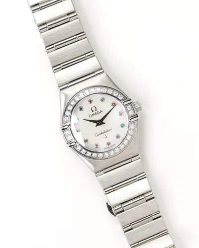 Omega Lady-constellation 22,5mm Ref 1460.79 Rainbow Dial Watch