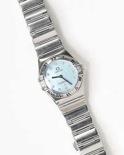 Omega Lady-constellation 22,5mm Ref 1566.86 Full Set Watch In Gold