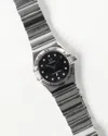 Omega Lady-constellation 22mm Ref 1566.56 Diamond Dial Watch