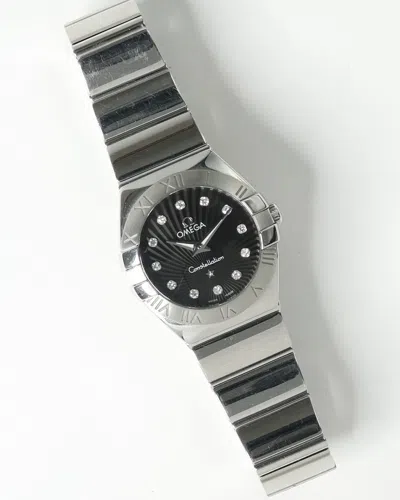 Omega Lady-constellation 24mm Diamond Dial Watch