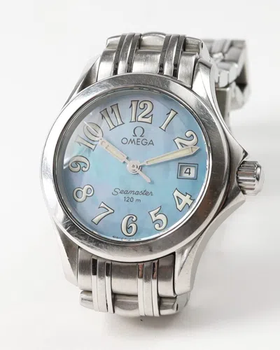 Omega Lady-seamaster 28mm Ref 2581.88 Mother-of-pearl Watch
