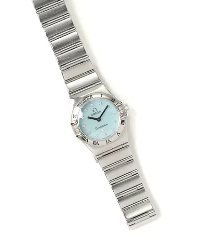 Omega Lady-constellation 22,5mm 1998 Watch In Metallic