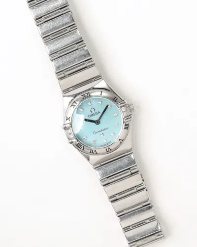 Omega Lady-constellation 22,5mm Ref 1566.86 Diamond Watch