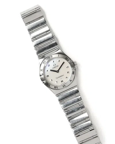 Omega Lady-constellation 25mm 1998 Watch In Metallic