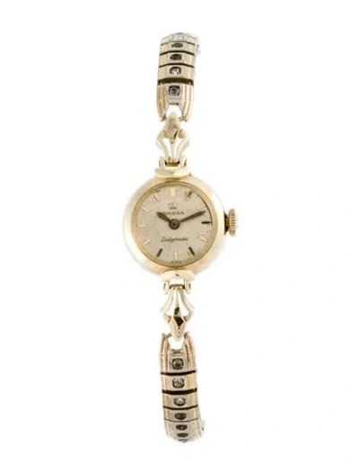 Pre-owned Omega Ladymatic Watch, 18mm In Multi