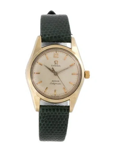 Pre-owned Omega Ladymatic Watch In Multicolor