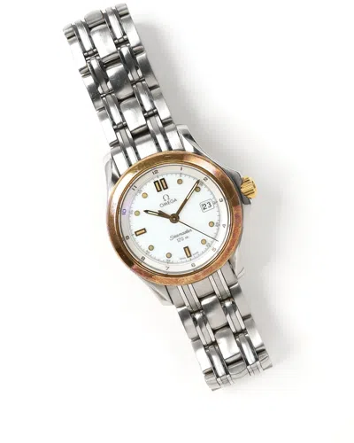 Omega Lady-seamaster 29mm Ref 2371.21 1991 Watch In Gray
