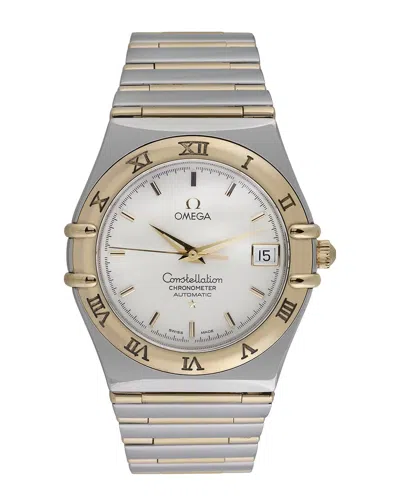 Omega Men's Constellation Chronometer Watch, Circa 2000's (authentic Pre-loved) In Gray